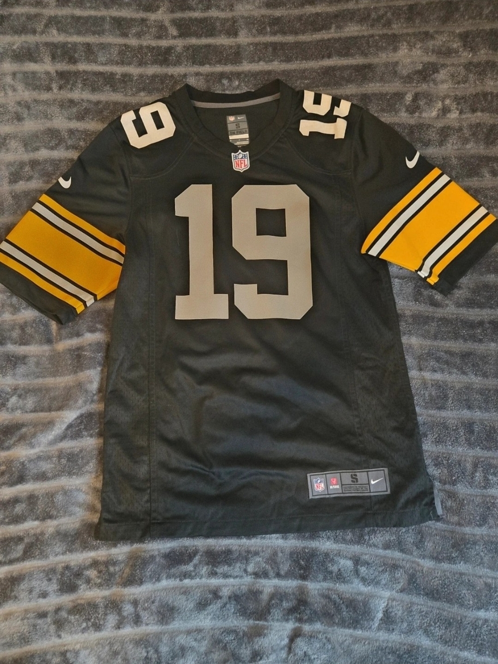 Pittsburgh Steelers JuJu Smith-Schuster #19 Jersey Men's Size Small